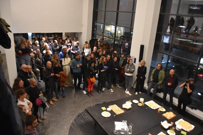 Ausstellungseröffnung "Steine zwischen den Fronten"