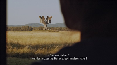 "Nach Sarajevo – U Sarajevo", SCI-FI- und Foundfootage-Film, 2022, unvollendet (Filmstill)