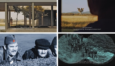 "Nach Sarajevo – U Sarajevo", SCI-FI- und Foundfootage-Film, 2022, unvollendet (Filmstills)