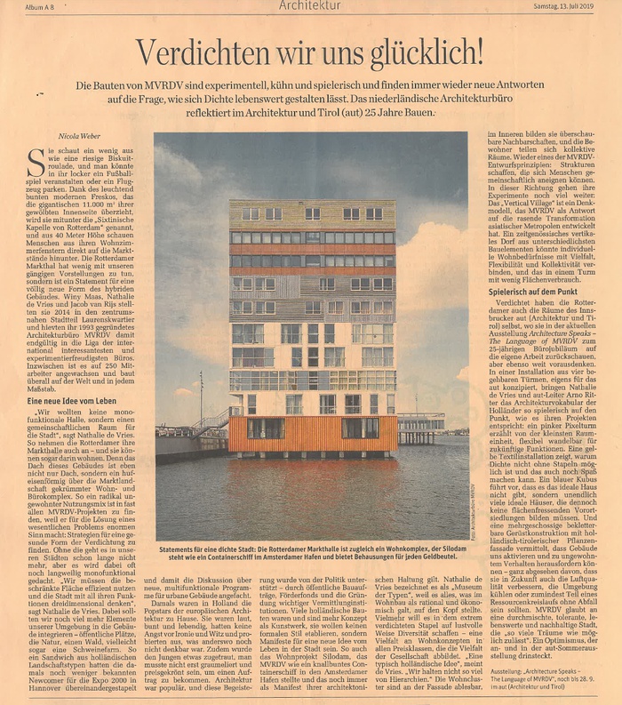 Der Standard, 14. Juli 2019