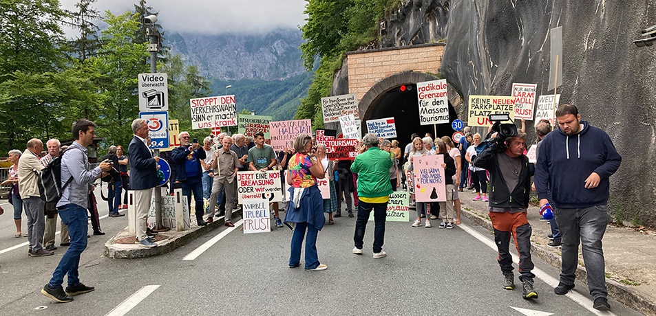 Hallstatt, Sommer 2023 – © Friedrich Idam Hallstatt, Sommer 2023