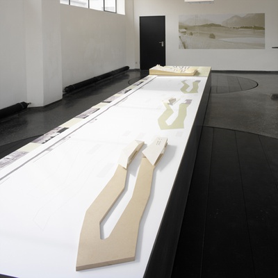 Blick in die Ausstellung im aut