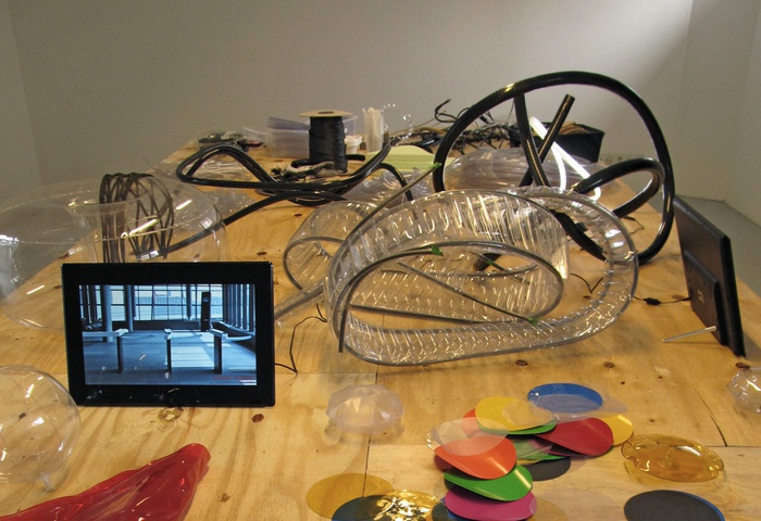 Ausstellung "Splined Spheres" im aut, 
Bildnachweis: © aut