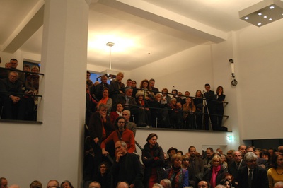 Eröffnung aut. architektur und tirol und Archiv für Baukunst am 14. Jänner 2005