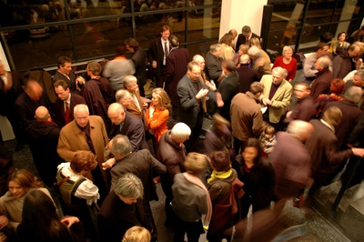 Eröffnung aut. architektur und tirol und Archiv für Baukunst am 14. Jänner 2005