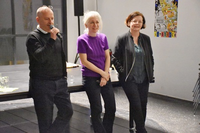 Ausstellungseröffnung "Geometrien des Lebens" mit Arno Ritter, Elise Feiersinger und Gabriele Kaiser