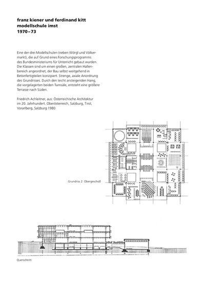 Einführungsseite Modellschule Imst