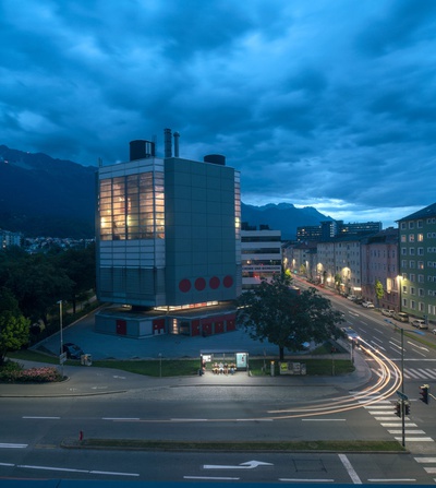 Hermann Leitgeb, Otto Mayr, Hubert Prachensky und Hans Rauth, Fernheizwerk Innsbruck, 1972–77