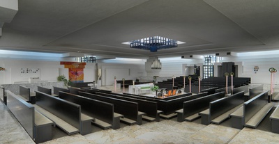 Horst Parson, Auferstehungskirche Neu-Rum, Rum, 1976–78