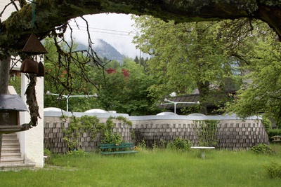 Josef Lackner, Grottenbad Flora, Innsbruck, 1969 – 70 (2018 zerstört)