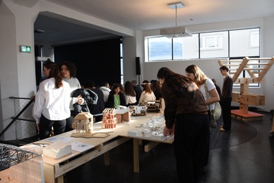 Eröffnung der Ausstellung "ZENZI" im aut