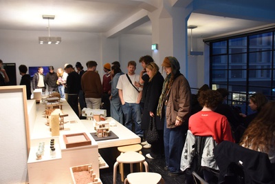 Eröffnung der Ausstellung "ZENZI" im aut