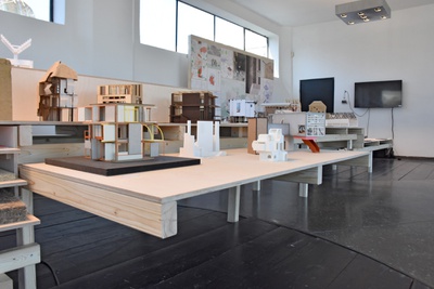 Ausstellung "ZENZI – Zentrum für zirkuläres und nach­haltiges Bauen" im aut