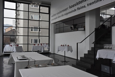 Abendessen mit Partnern und Sponsoren im aut am 24. Feber 2018