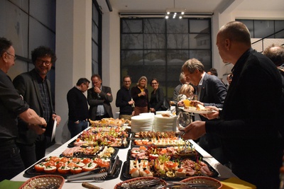 Abendessen mit Partnern und Sponsoren im aut am 29. Feber 2020