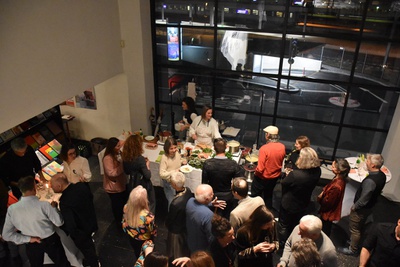 Abendessen mit Partnern, Sponsoren und Förderern im aut am 5. Feber 2023