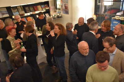 Abendessen mit Partnern, Sponsoren und Förderern im aut am 3. Feber 2024