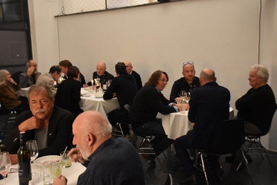 Abendessen mit Partnern, Sponsoren und Förderern im aut am 3. Feber 2024