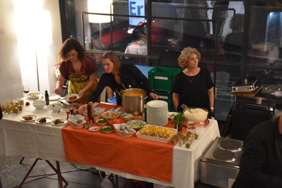 Abendessen mit Partnern, Sponsoren und Förderern im aut am 3. Feber 2024