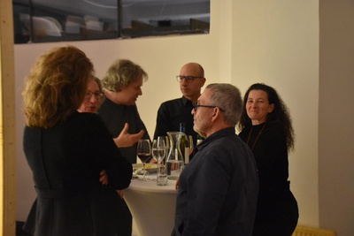 Abendessen mit Partnern, Sponsoren und Förderern im aut am 3. Feber 2024