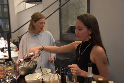 Abendessen mit Partnern, Sponsoren und Förderern im aut am 22. Feber 2025