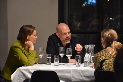 Abendessen mit Partnern, Sponsoren und Förderern im aut am 22. Feber 2025