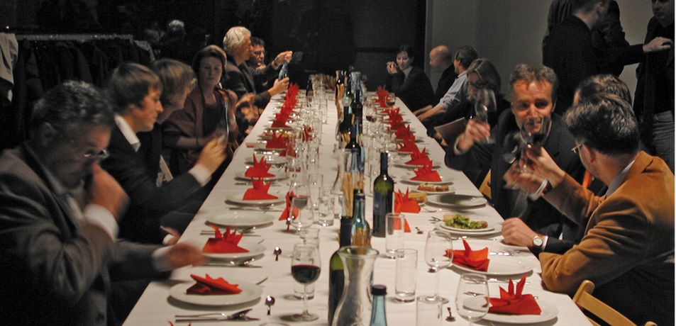 Abendessen im aut, 2014