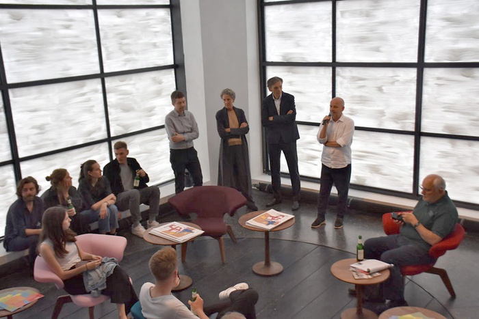 Eröffnung der Ausstellung "Open Box" mit Peter Apel, Louisa Hutton und Matthias Sauerbruch