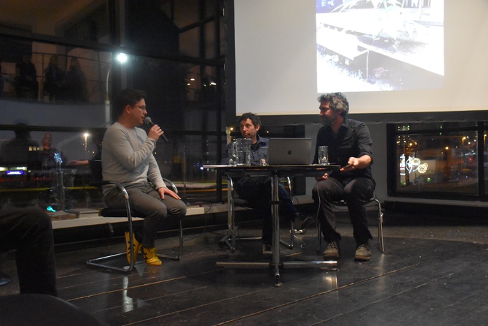 "Im Dialog" mit Elias Walch (Moderation), Simon Oberhammer und Oliver von Malm