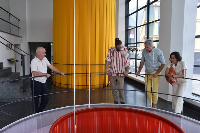 José Selgas und Lucía Cano in ihrer Rauminstallation