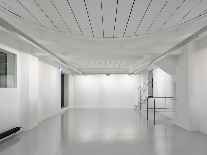 Ausstellungsräume des aut nach Umrüstung auf LED