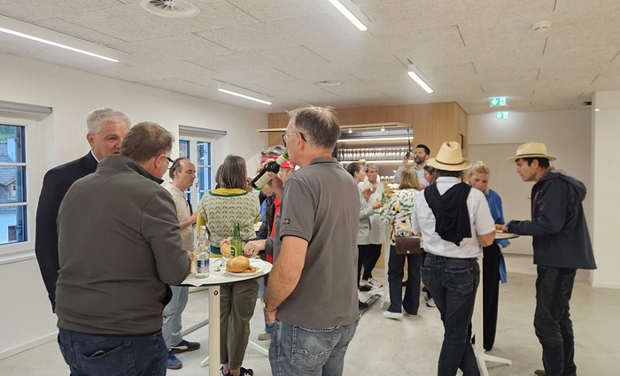 Impulsabend "Architektur & Würschtel" im Museum Wattens mit den Architekten Werner Burtscher und Elias Walch.