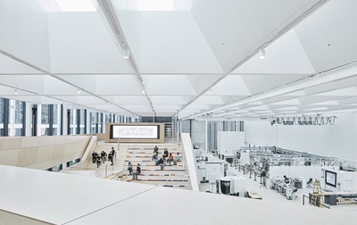 Swarovski Manufaktur, Wattens, 2015 – 2018 (Architektur: Snøhetta Studio Innsbruck)
