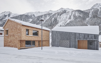 Aufbahrungsstube und Widum, Mathon, 2024 – 2026 (Architektur: ARGE STUDIO LOIS & architektin iris reiter)