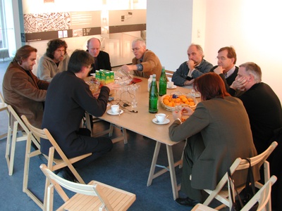Gespräch im Architekturforum Tirol im Dezember 2001