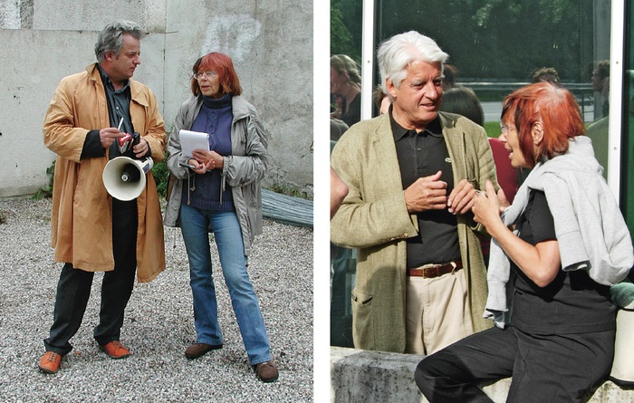 Baustellenführung beim Adambräu (2004) und „Vor Ort“-Gespräch bei der Justizanstalt Innsbruck (2007)