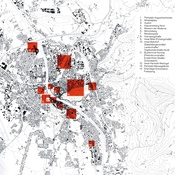 Seite aus dem Jahrbuch 2017 der Accademia di architettura die Mendrisio