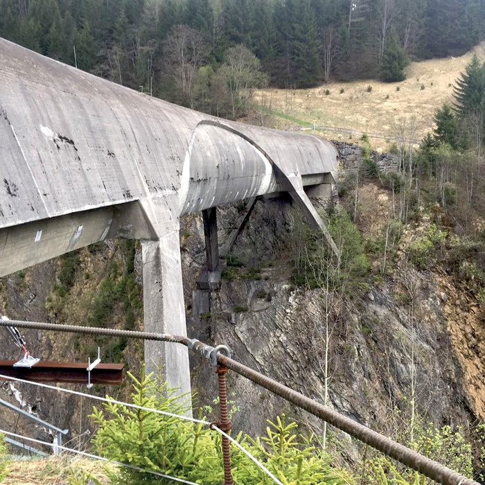 Brücke über den "Großen Gröben"