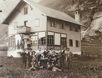 Gasthaus Kasern, historische Aufnahme