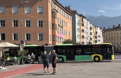 Die neuen "VVT-Busse" in Innsbruck