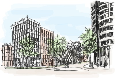 LORENZATELIERS, Gewerbegebiet Mühlau / Arzl in Innsbruck, Vision