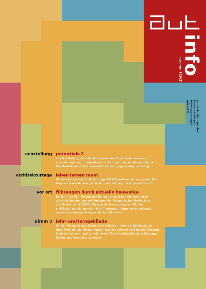 Cover aut: info 3/21