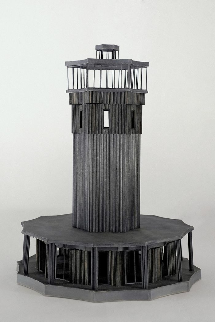 Francesca Torzo, Bamboo Library Pavillion, Yangshuo (China), Modell