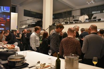 Abendessen mit Partnern und Sponsoren im aut am 23. Feber 2019