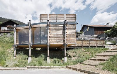 FREIRAUM! – Freiklasse für die Naturparkschule Fließ, Fließ, 2015 – 2017 (Architektur: he und du)