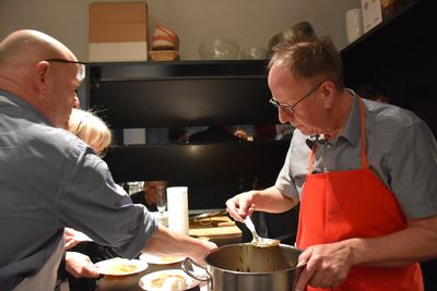 Abendessen mit Partnern und Sponsoren im aut am 24. Feber 2018