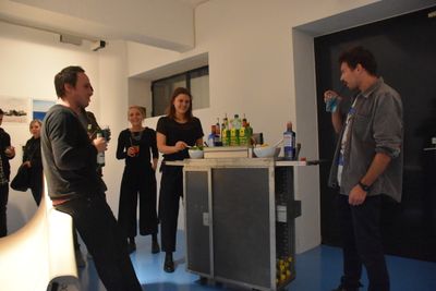 Eröffnung der Kellerbar "LSF 50" von Anna Lerchbaumer, Pia Prantl und Andreas Zißler