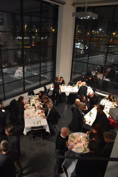 Abendessen mit Partnern, Sponsoren und Förderern im aut am 5. Feber 2023