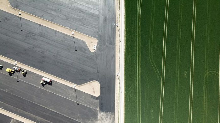 Verbaute Erde – Parkflächen statt Ackerland
