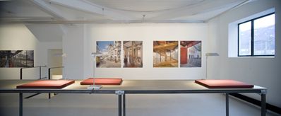 Blick in die Ausstellung "Vilanova Artigas • Lina Bo Bardi • Paulo Mendes da Rocha"